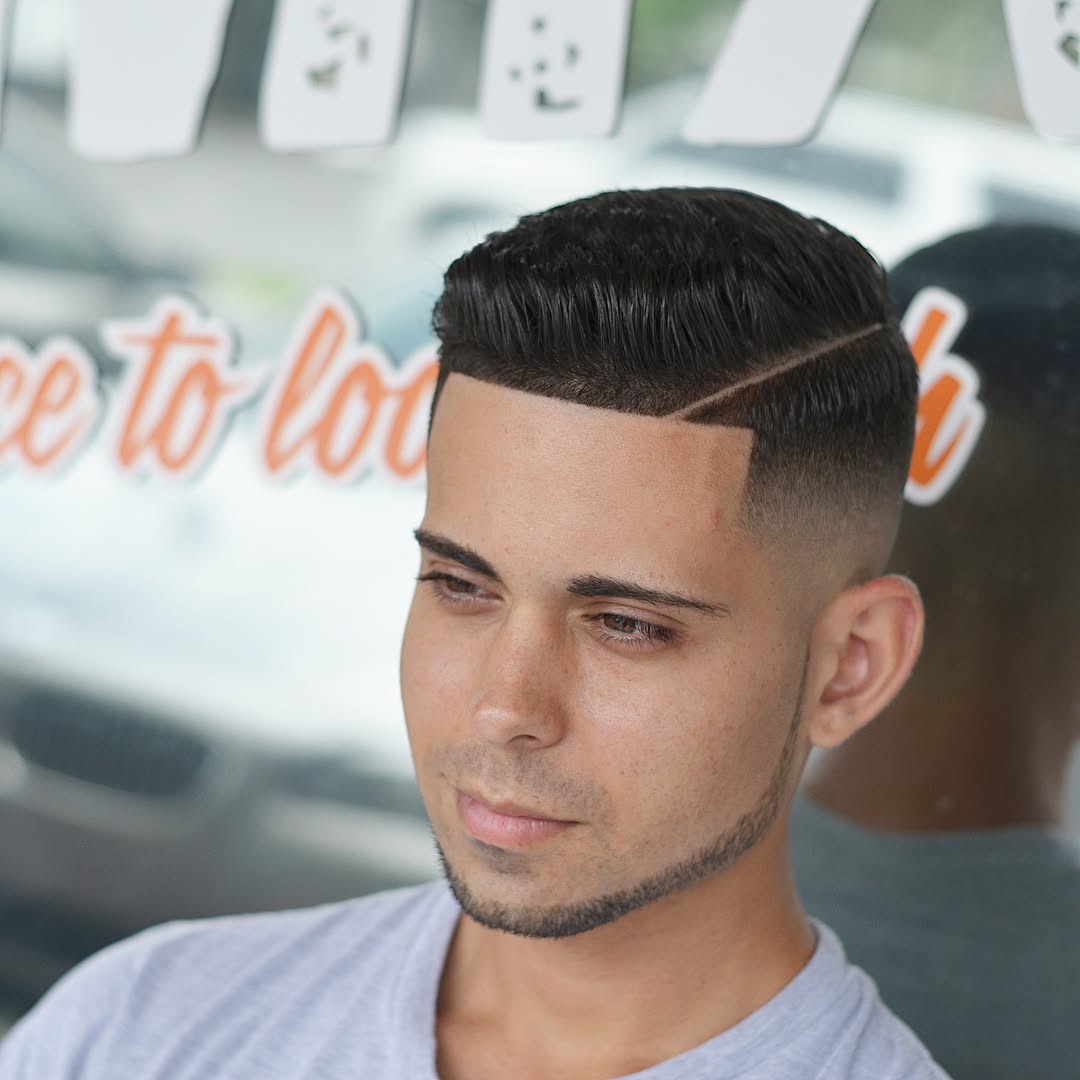 Hard part with skin fade – Blending Inc